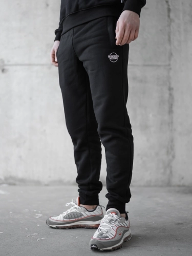 Sweatpants "Classic" Black / White SM_1168 Środowisko Miejskie SWEATPANTS
