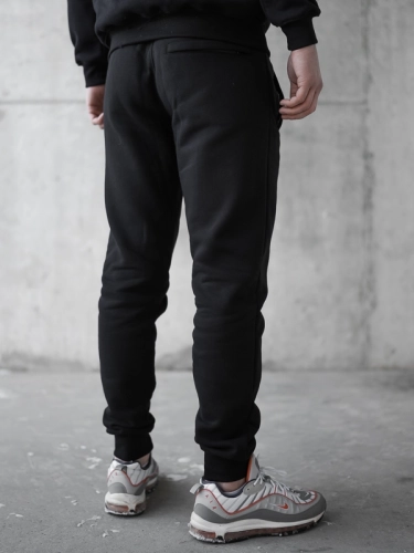 Sweatpants "Classic" Black / White SM_1168 Środowisko Miejskie SWEATPANTS 2