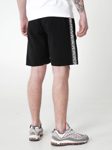 Shorts "Lampas" - Black / White SM_1037 Środowisko Miejskie SWEAT SHORTS 2
