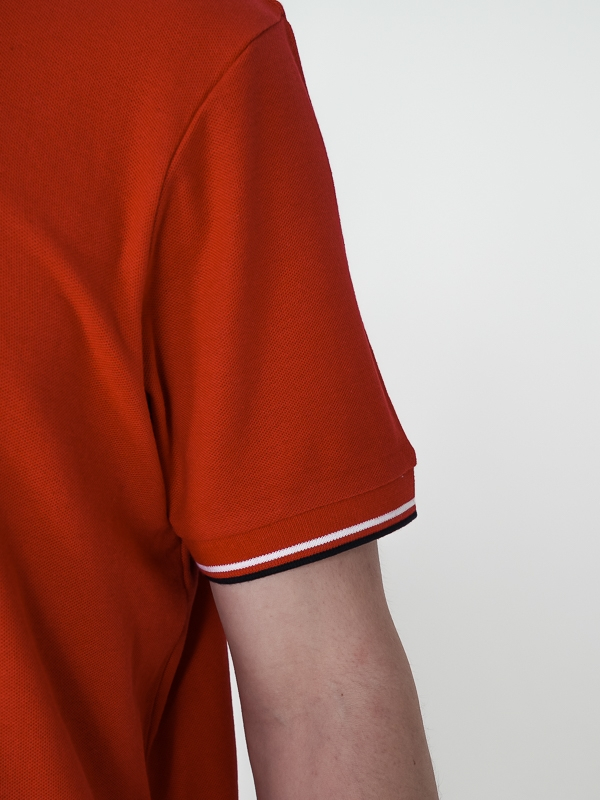 Polo shirt "Laur" - Red SM_1175 Środowisko Miejskie T-SHIRTS