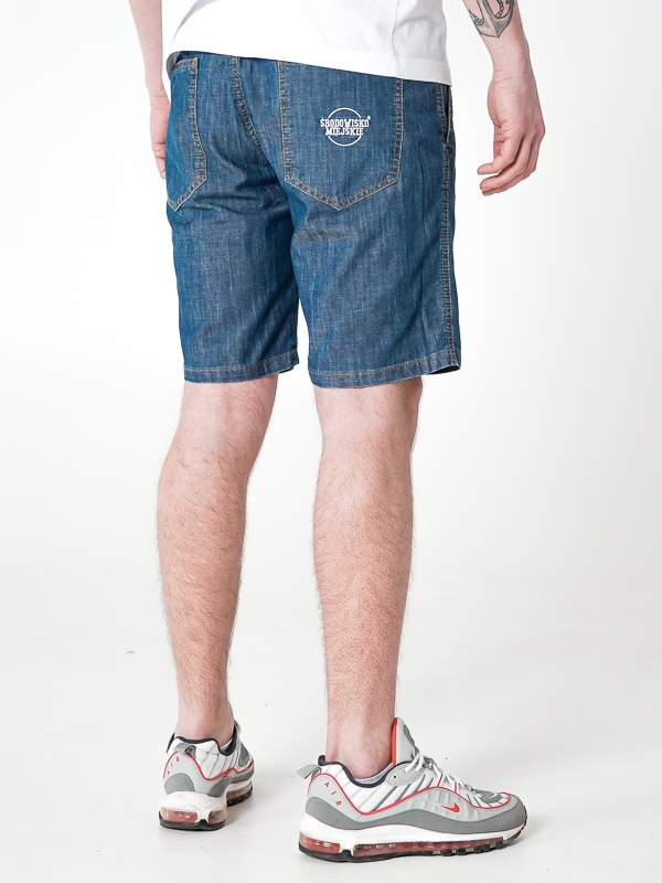 Shorts Jeans "Classic Icon" Blue Washed SM_727 Środowisko Miejskie JEANS