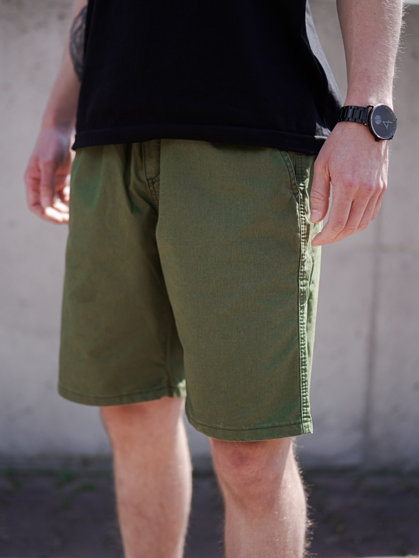 Shorts "Laur" Olive SM_1191 Środowisko Miejskie JEANS