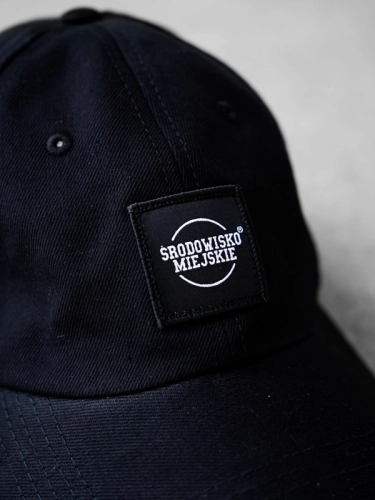 Cap "CLS Mini" - 6-panels - Black / White SM_1194 Środowisko Miejskie CAPS