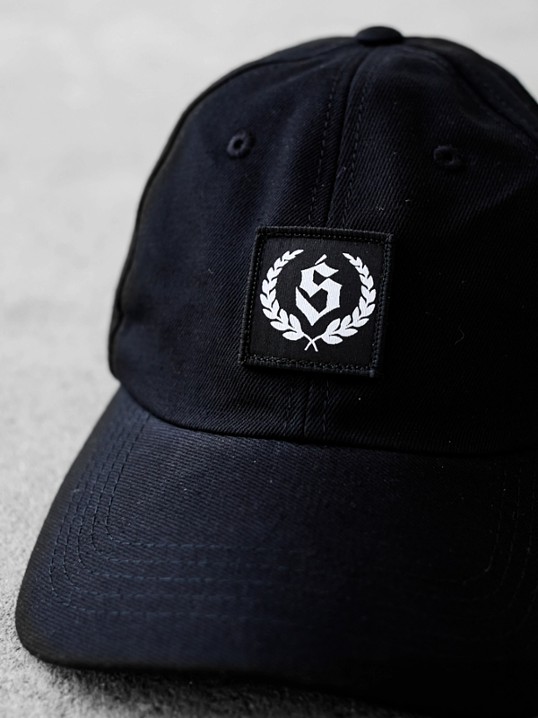 Cap "Laur small" - 6-panels - Black / White SM_1195 Środowisko Miejskie CAPS