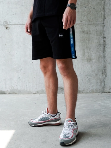 Shorts "CLS Mini" - Black / Blue SM_1200 Środowisko Miejskie SWEAT SHORTS
