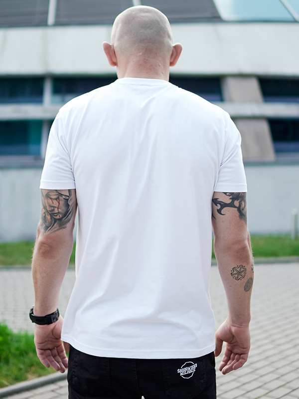 Koszulka "Outline" - Biała / Czarna SM_1214 Środowisko Miejskie