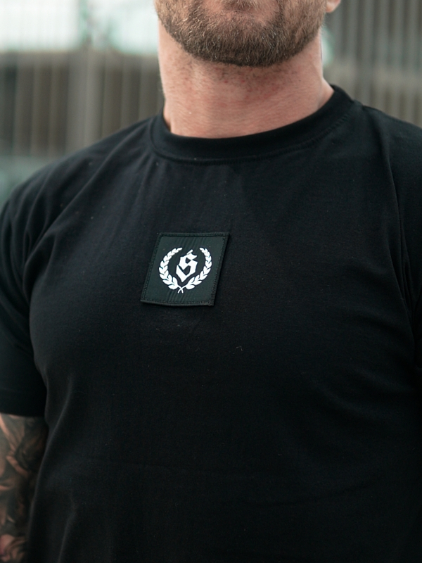 T-Shirt "City" - Black / White SM_1216 Środowisko Miejskie T-SHIRTS