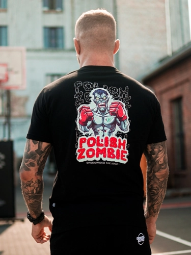 Koszulka "Polish Zombie" - Czarna - Marcin Wrzosek x Środowisko Miejskie SM_1217 Środowisko Miejskie 2