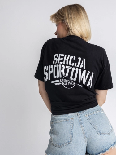 Koszulka "Sekcja Sportowa" - Czarna za 119,00 zł 2