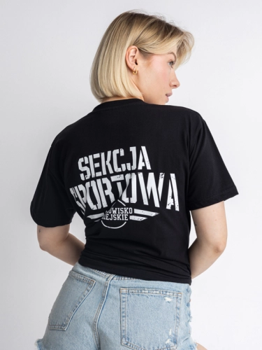 Koszulka "Sekcja Sportowa" - Czarna SM_786 Środowisko Miejskie