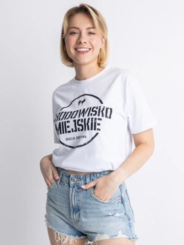 T-Shirt "Sekcja Sportowa" - White SM_787 Środowisko Miejskie T-SHIRTS