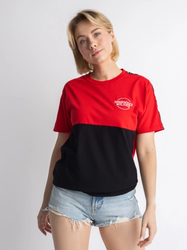 "Classic small" T-shirt - Red / Black for 109.00 PLN 1