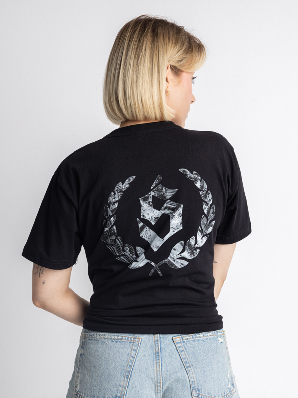 T-Shirt "City" - Black / White SM_1216 Środowisko Miejskie T-SHIRTS