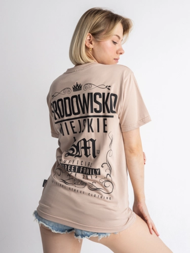 Koszulka "Theme" - Beżowa / Czarna za 119,00 zł 2