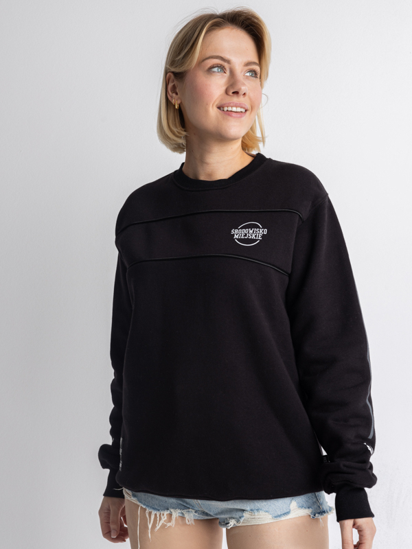 Crewneck "Freshline" - Black SM_1171 Środowisko Miejskie CREWNECK