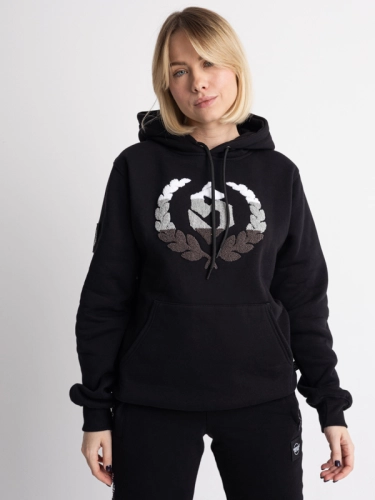 Bluza z kapturem "Chenille" - Czarna SM_1226 Środowisko Miejskie 1