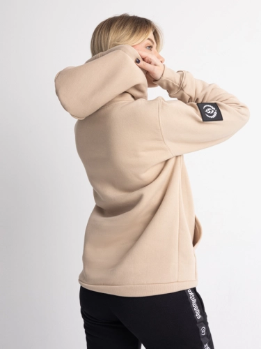 Bluza z kapturem "Chenille" - Beżowa za 269,00 zł 2