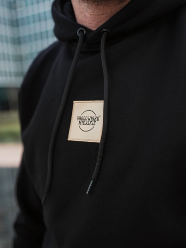 Hoodie "CLS GOLD" - Black SM_1228 Środowisko Miejskie HOODIE 2