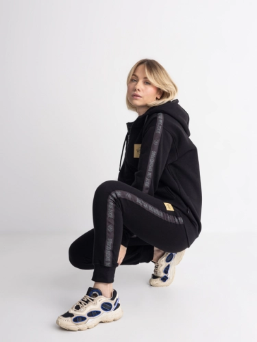 Zip-up hoodie "CLS Gold" - Black for 249.00 PLN 2