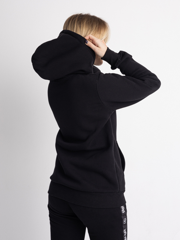 Hoodie "Duo" - Black SM_1231 Środowisko Miejskie HOODIE