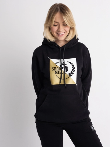 Bluza z kapturem "Duo" - Czarna SM_1231 Środowisko Miejskie 1
