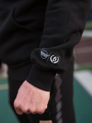 Bluza z kapturem "Duo" - Czarna SM_1231 Środowisko Miejskie