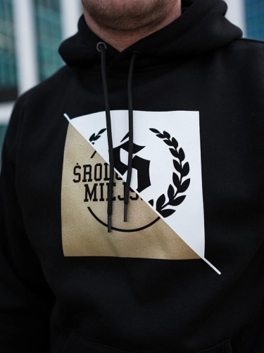 Hoodie "Duo" - Black SM_1231 Środowisko Miejskie HOODIE 2