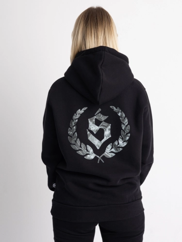 Bluza z kapturem "City" - Czarna SM_1232 Środowisko Miejskie 2