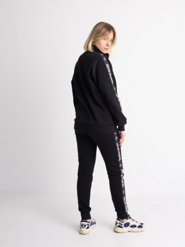 Crewneck Zip "CLS Mini" - Black SM_1233 Środowisko Miejskie CREWNECK 2