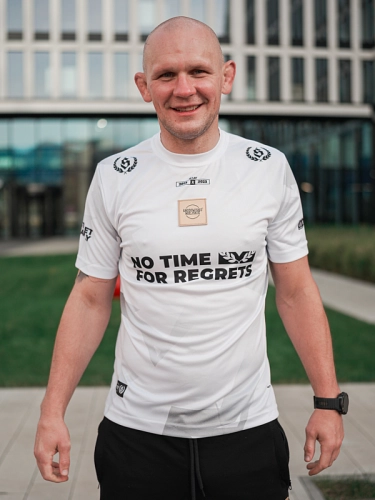 Koszulka Sportowa Mesh "Decade" - Biała SM_1242 Środowisko Miejskie