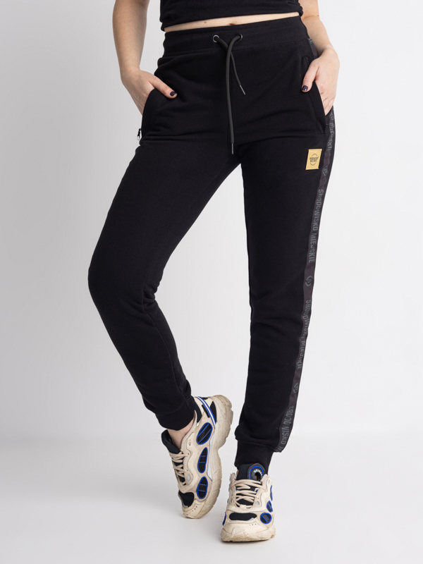 Spodnie dresowe "CLS Gold" - Czarne SM_1235 Środowisko Miejskie