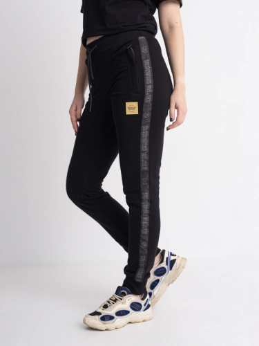 Sweatpants "CLS Gold" - Black SM_1235 Środowisko Miejskie SWEATPANTS 1