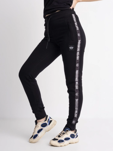 Sweatpants "CLS Mini" - Black SM_1236 Środowisko Miejskie SWEATPANTS 1