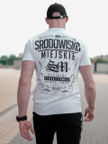 Koszulka "Theme" - Biała / Czarna