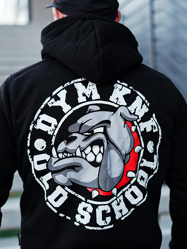 Hoodie "DYM KNF - Old School" - Black SM_1252 Środowisko Miejskie HOODIE