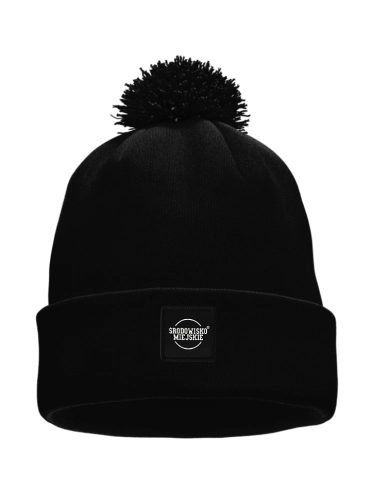 Czapka Zimowa "CLS Mini" Pompon - Czarna SM_1255 Środowisko Miejskie