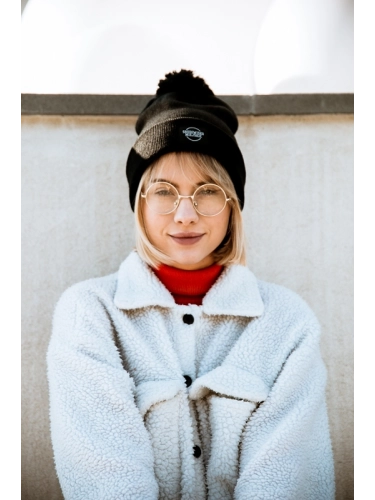 Czapka Zimowa "CLS Mini" Pompon - Czarna SM_1255 Środowisko Miejskie 1