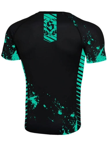 Rashguard "Breakdown" - Czarny / Miętowy SM_1280 Środowisko Miejskie 2