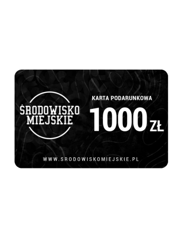 Karta podarunkowa - 1000 zł (E-Voucher) Środowisko Miejskie - 1 2
