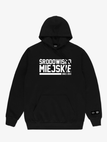Hoodie "Essential Classic" - Black SM_1310 Środowisko Miejskie HOODIE