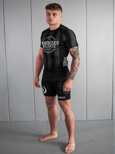 Rashguard "Theme" - Black / Gray SM_1300 Środowisko Miejskie RASHGUARDS