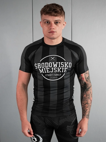Rashguard "Theme" - Black / Gray SM_1300 Środowisko Miejskie RASHGUARDS
