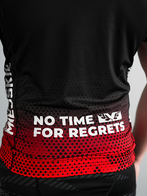 Rashguard "Punch" - Czarny / Czerwony SM_1296 Środowisko Miejskie