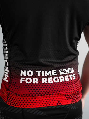 Rashguard "Punch" - Czarny / Czerwony SM_1296 Środowisko Miejskie