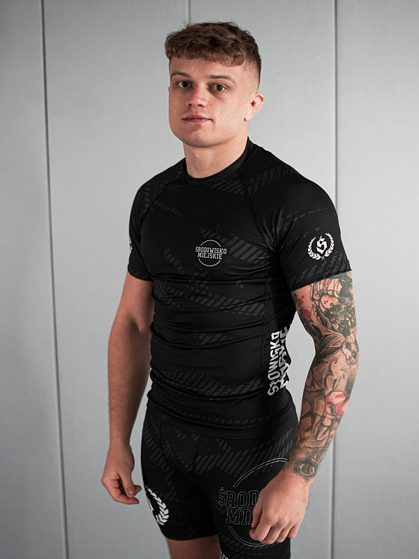 Rashguard "CLS mini" - Czarny / Szary SM_1292 Środowisko Miejskie