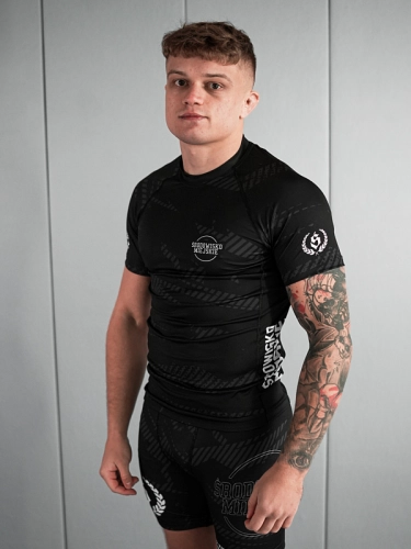 Rashguard "CLS mini" - Czarny / Szary SM_1292 Środowisko Miejskie