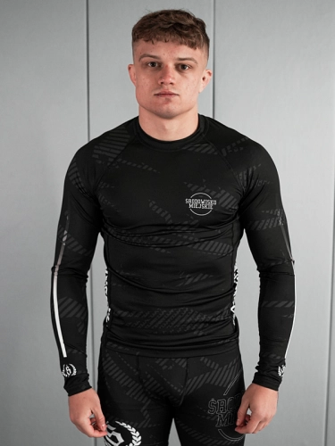 Rashguard "CLS mini" longsleeve - Black / Gray SM_1291 Środowisko Miejskie RASHGUARDS