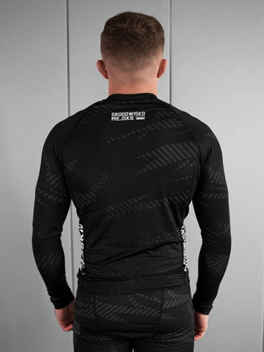 Rashguard "CLS mini" longsleeve - Czarny / Szary SM_1291 Środowisko Miejskie 2