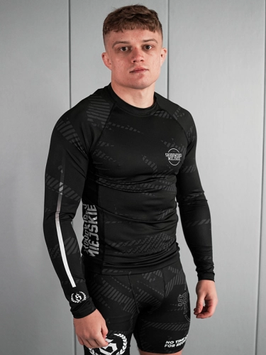 Rashguard "CLS mini" longsleeve - Czarny / Szary SM_1291 Środowisko Miejskie