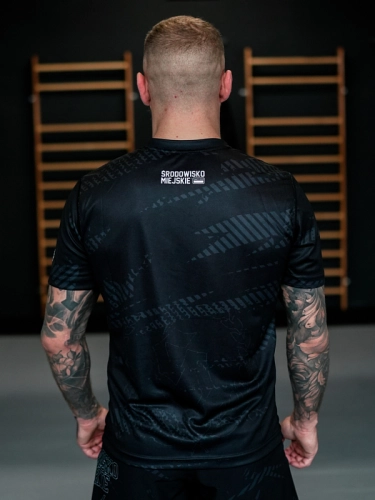 T-shirt Sport Mesh "CLS mini" - Black / Grey SM_1270 Środowisko Miejskie T-SHIRTS 2